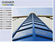 Tablet Screenshot of diener-gr.ch